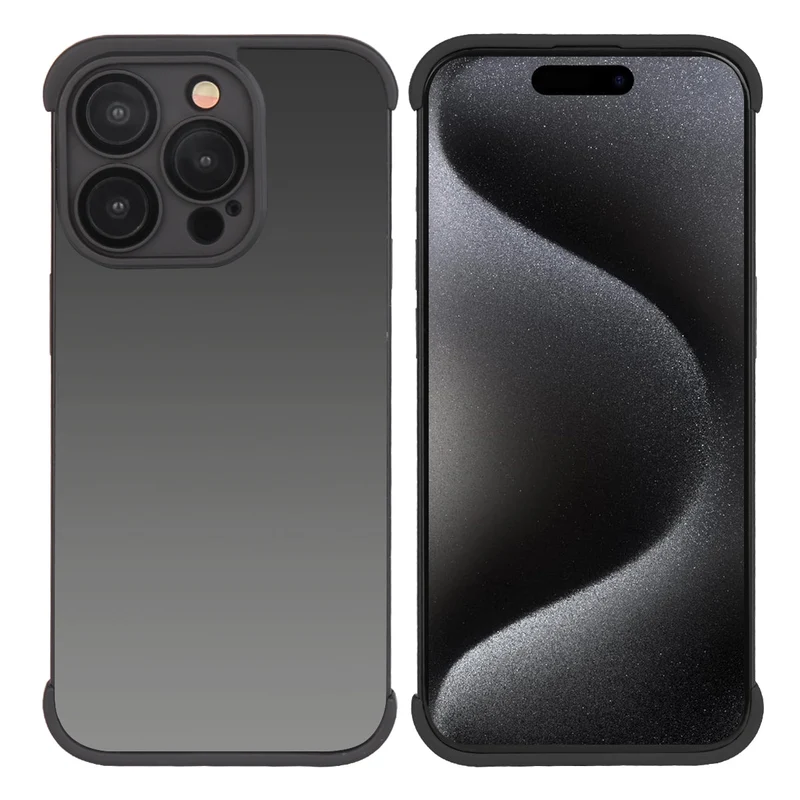 COQUE ADHESIVE iPHONE 15 PRO - Noir