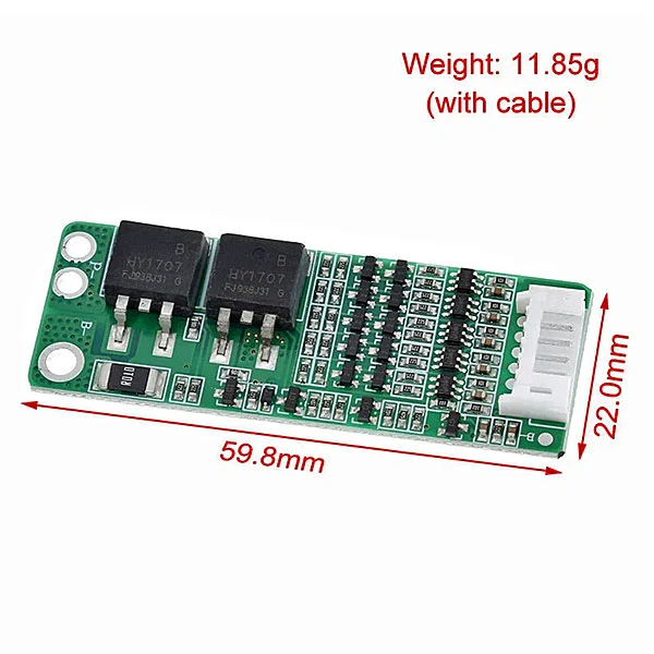 PCM/PCB 5S/15A FOR 18.5V LI-ION/LITHIUM/LI-POLYMER BATTERY-PACK