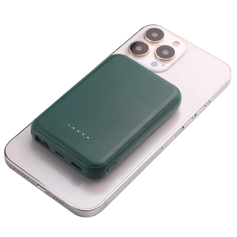 BATTERIE EXTERNE 5000 mAh MAGSAFE - Vert