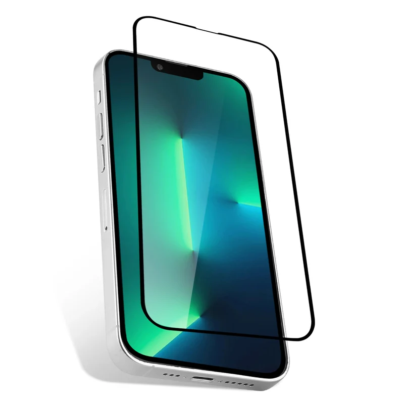 Verre de Protection 5D avec Bord Noir - iPhone 13 Pro