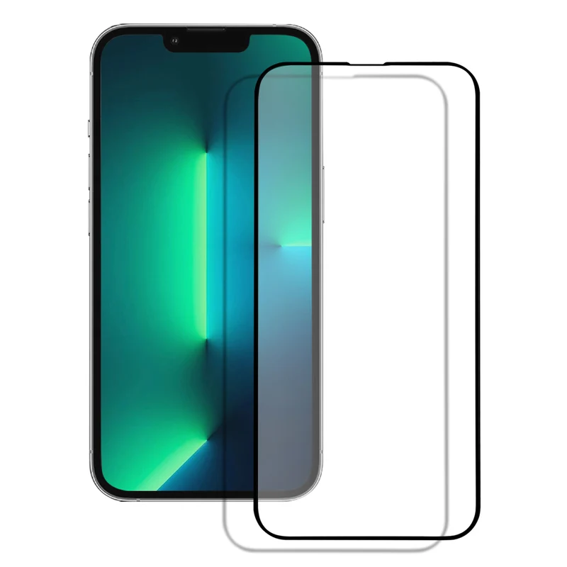 Verre de Protection 5D avec Bord Noir - iPhone 13 Pro